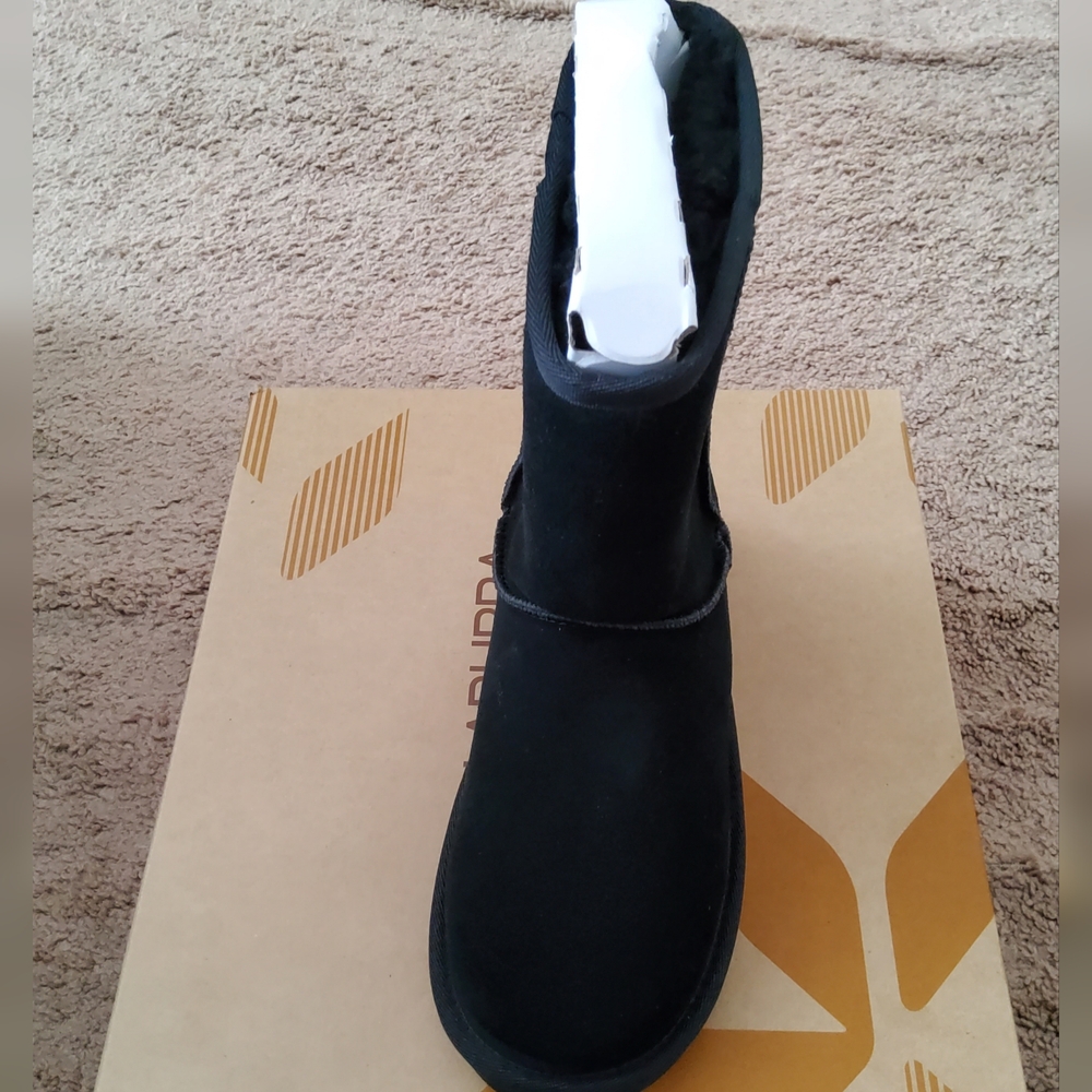 🔥Koolaburra by UGG Classic Short Womens  Black Winter Boots size 5W🔥 - Picture 7 of 12